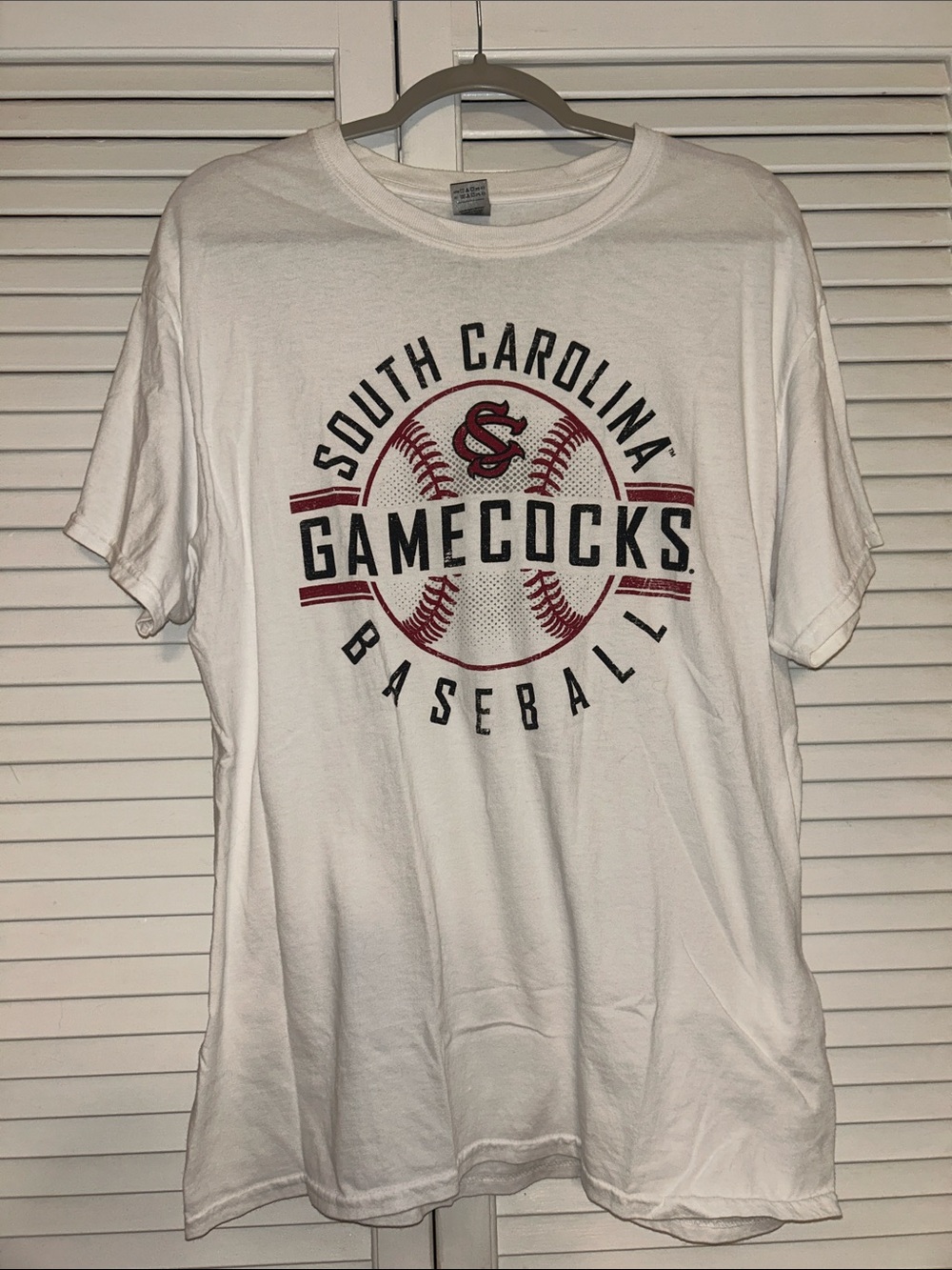 White Baseball T‑Shirt